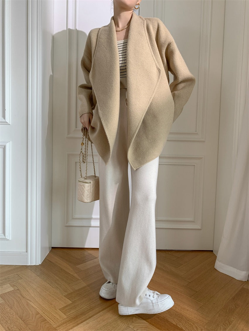 Best Online Shop in Australia - Women’s Solid Color Knit Sweater - Emete store
