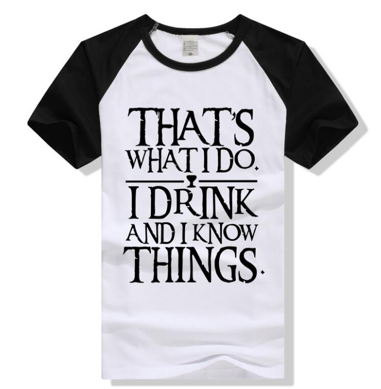 Best Online Shop in Australia - Game of Thrones Tee - I Drink & Know - Emete store