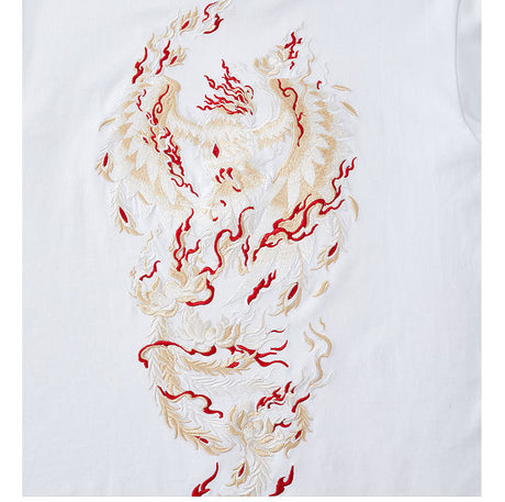 Best Online Shop in Australia - Men’s Phoenix Embroidered T-Shirt - Emete store