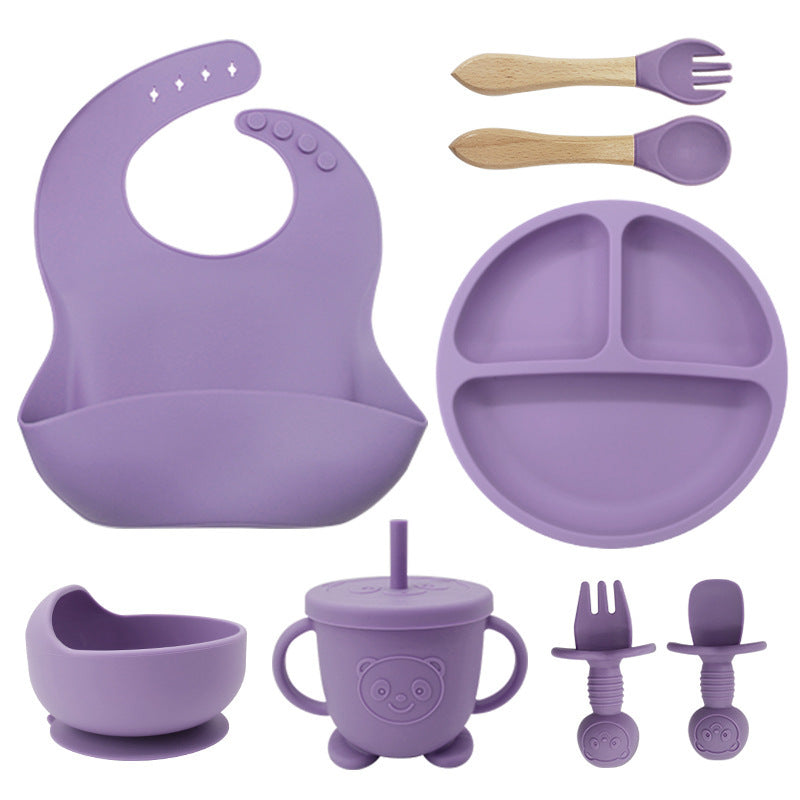 Best Online Shop in Australia - Baby Silicone Feeding Set 8PCS - Emete store