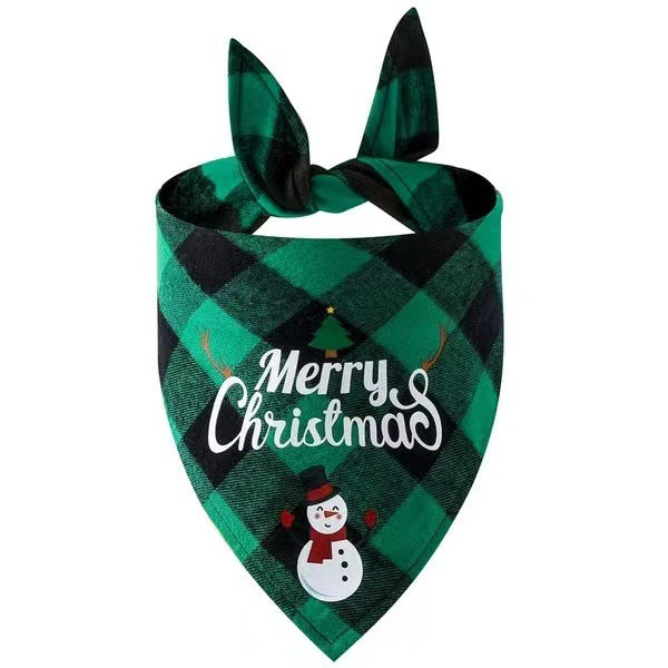 Best Online Shop in Australia - Christmas Pet Triangular Towel Set - Emete store