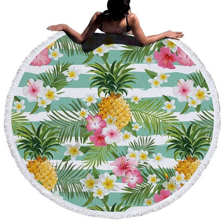 Best Online Shop in Australia - Urijk Tropical Leaf Beach Towel - Emete store