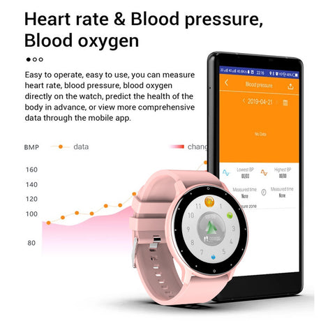 Best Online Shop in Australia - LIGE Smart Watch Blood Pressure - Emete store