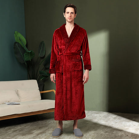 Best Online Shop in Australia - Couple Fleece Winter Bathrobe - Emete store