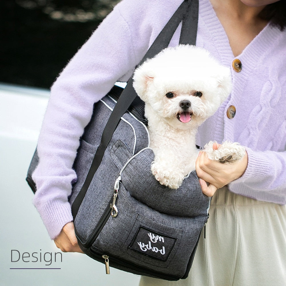 Puppy Cat Bed Car Console Pet Litter Portable Car Handrail Dog Cat Mat Travel Bed Safety Pet Seat - Emete store