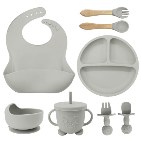 Best Online Shop in Australia - Baby Silicone Feeding Set 8PCS - Emete store