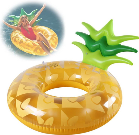 Best Online Shop in Australia - Pineapple Inflatable Swim Ring - Emete store