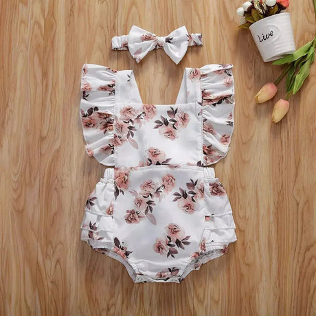 Best Online Shop in Australia - Summer Pastoral Girl Romper - Emete store