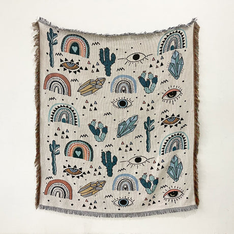 Best Online Shop in Australia - Evil Eye Beach Towel Blanket - Emete store