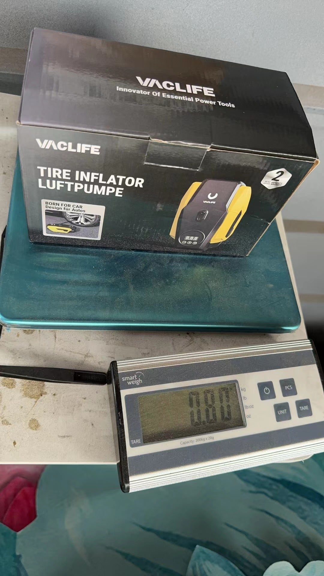 Best Online Shop in Australia - Portable Tire Inflator Pump 12V - Emete store