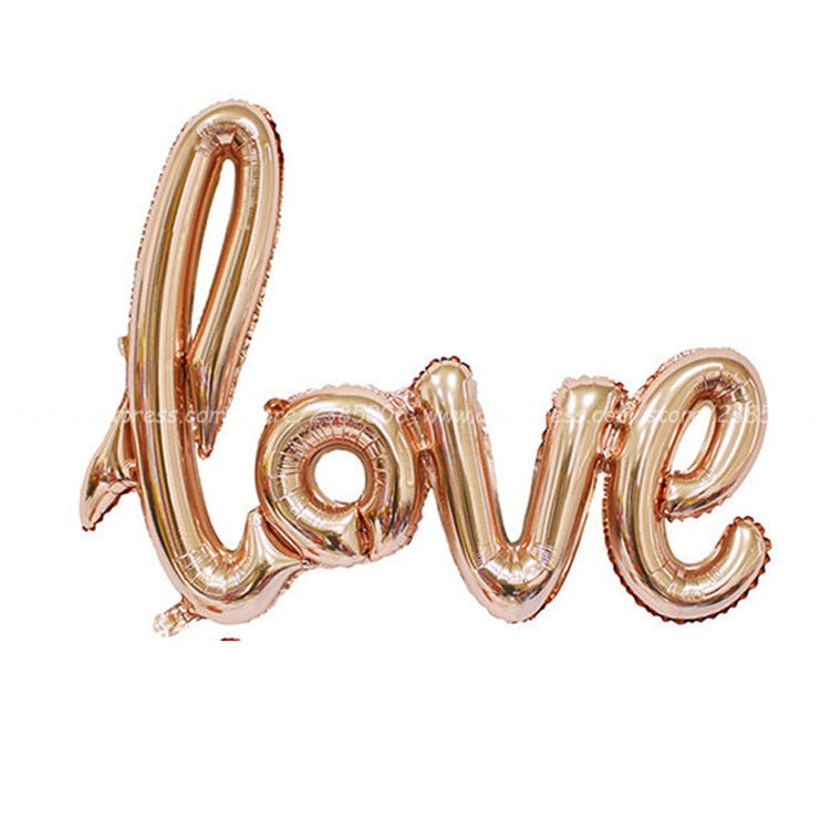 Best Online Shop in Australia - Love Letter Foil Balloon - Emete store