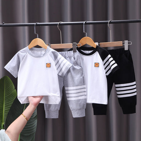 Best Online Shop in Australia - Boys Summer Korean Two-Piece Suit - Emete store