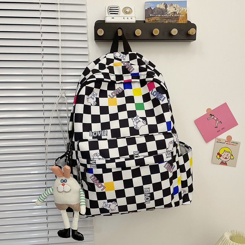 Best Online Shop in Australia - Japanese Checkerboard Backpack - Emete store