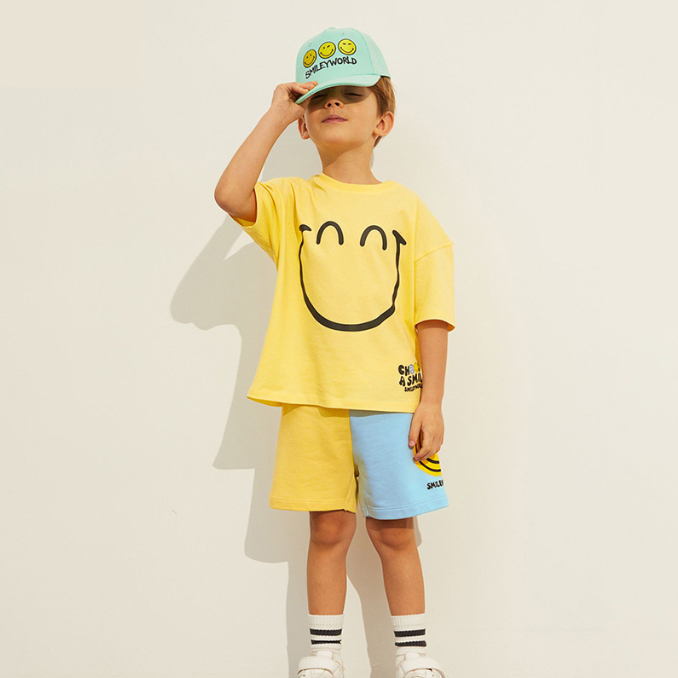 Best Online Shop in Australia - Kids Color Match Cotton Tee Set - Emete store