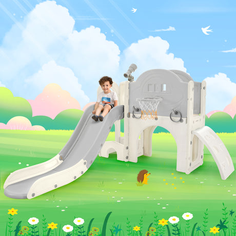 Best Online Shop in Australia - 7-in-1 Kids Spaceship Slide - Emete store