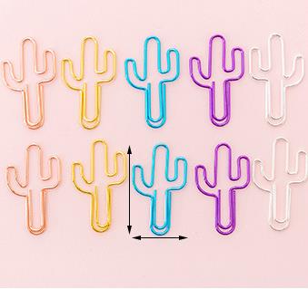 Best Online Shop in Australia - Cute Cactus Star Mini Clips - Emete store