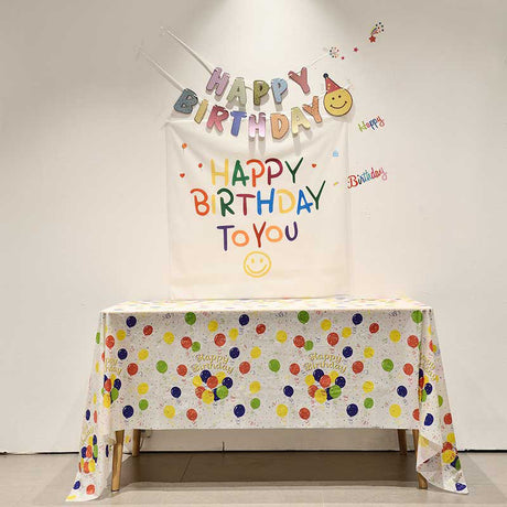 Best Online Shop in Australia - Balloon Party PEVA Tablecloth - Emete store