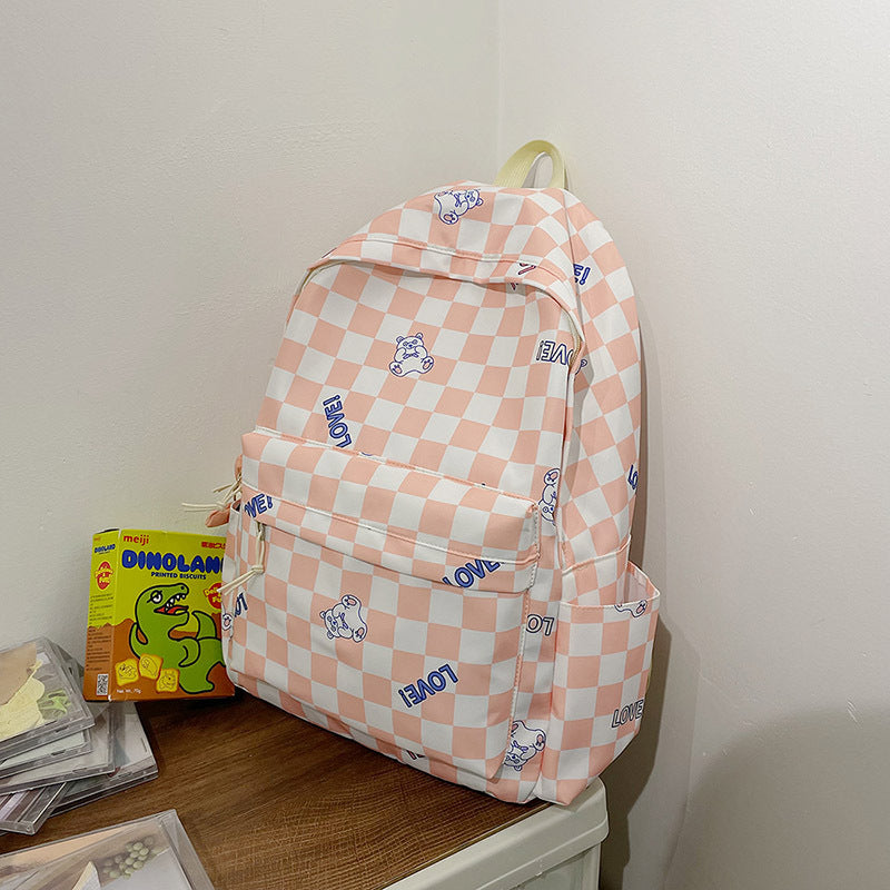Best Online Shop in Australia - Japanese Checkerboard Backpack - Emete store