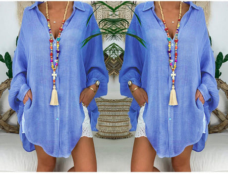 Best Online Shop in Australia - Women's Long Sleeves Casual Tops - Emete store
