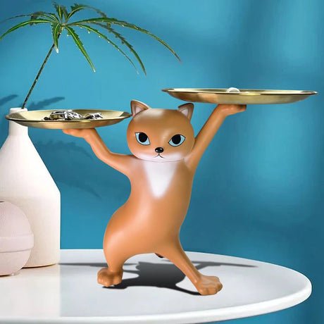 Best Online Shop in Australia - Cat tray resin decor ornament - Emete store