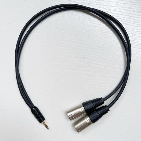 Best Online Shop in Australia - 3.5mm to Dual XLR Audio Cable - Emete store