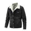 Best Online Shop in Australia - Men's thick velvet denim jacket - Emete store