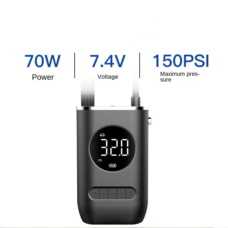 Best Online Shop in Australia - Mini Wireless Car Tire Pump - Emete store
