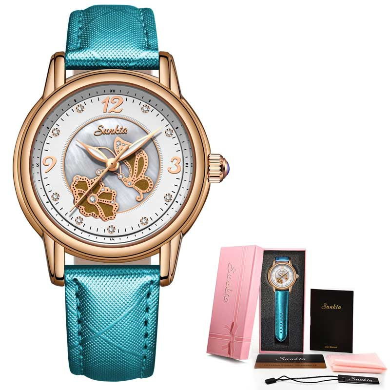 Lige High Quality Ceramic Watch Ladies Watch Exquisite Waterproof Watch - Emete store