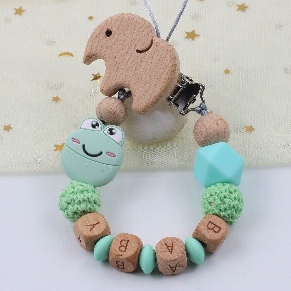 Best Online Shop in Australia - Frog Silicone Pacifier Chain - Emete store