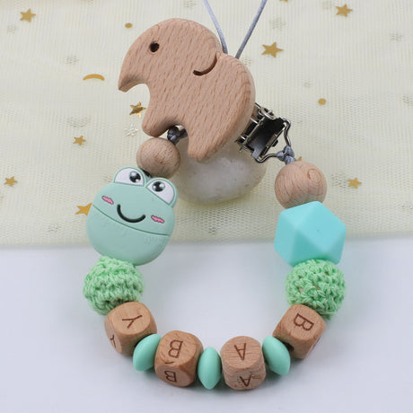 Best Online Shop in Australia - Frog Silicone Pacifier Chain - Emete store
