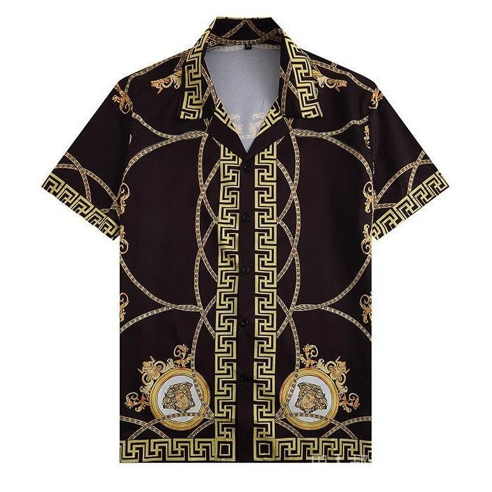 Best Online Shop in Australia - Men’s summer beach Hawaiian tee - Emete store