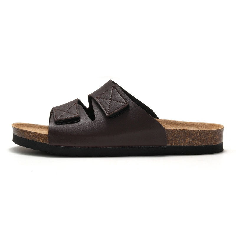 Best Online Shop in Australia - Spring Men’s Cork Velcro Sandals - Emete store