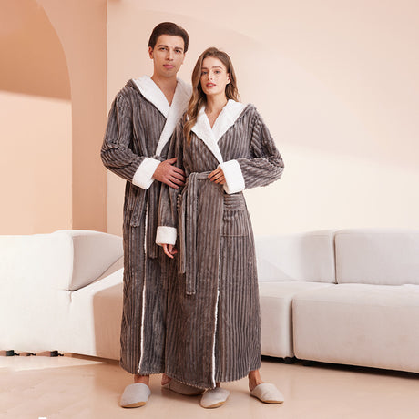 Best Online Shop in Australia - Couple XL Hooded Bathrobe Set - Emete store