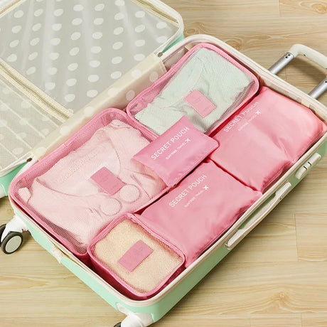 Best Online Shop in Australia - Travel Storage Bag Set - 6pcs - Emete store