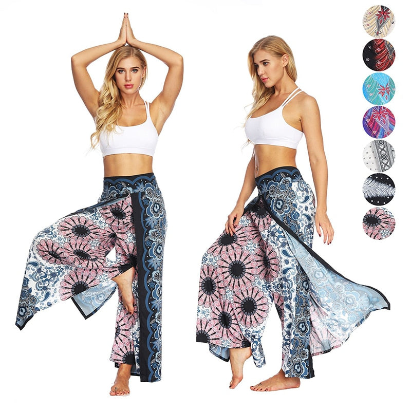 Best Online Shop in Australia - Women's Boho Yoga Harem Pants - Emete store