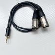 Best Online Shop in Australia - 3.5mm to Dual XLR Audio Cable - Emete store