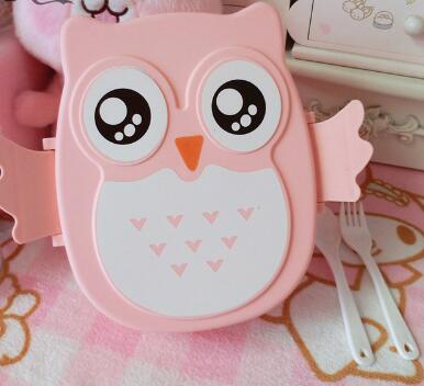Best Online Shop in Australia - Kawaii Owl Bento Lunch Box - Emete store