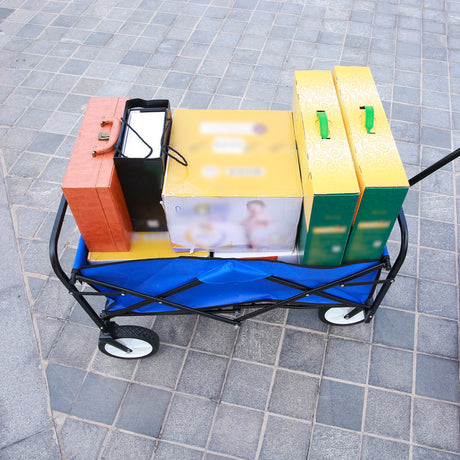 Best Online Shop in Australia - Folding Wagon Cart - Blue - Emete store