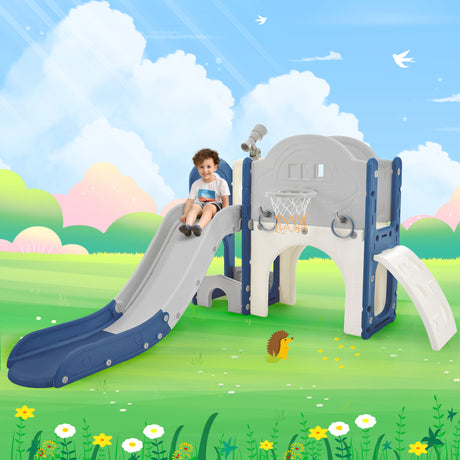 Best Online Shop in Australia - 7-in-1 Kids Space Slide Set - Emete store