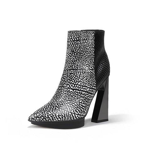 Best Online Shop in Australia - Women’s Leather Pointed Boots - Emete store