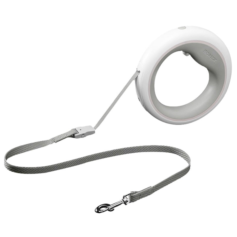 Xiaomi MOESTAR Retractable Dog Leash Ring Led lighting Flexible Pet collar Dog Puppy Traction Rope Belt Length 2.6M Smart Remote - Emete store