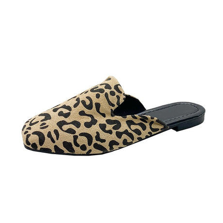 Best Online Shop in Australia - Sexy Leopard Print Baotou Slippers - Emete store