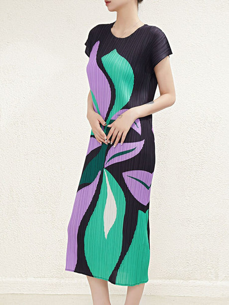 Best Online Shop in Australia - Contrast Color Patchwork Dress - Emete store