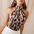 Best Online Shop in Australia - Leopard Print Ladies Top - Emete store