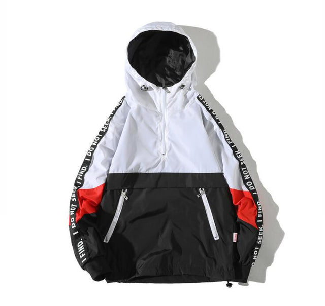 Best Online Shop in Australia - Men’s Hooded Block Jacket - Emete store