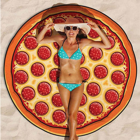 Best Online Shop in Australia - Boho Fruit Print Round Beach Towel - Emete store