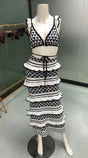 Best Online Shop in Australia - Boho striped bikini & knit skirt - Emete store