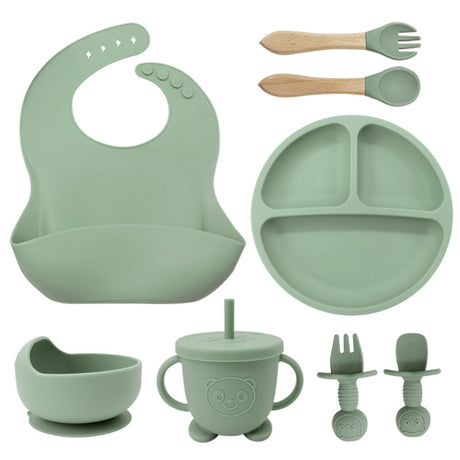 Best Online Shop in Australia - Baby Silicone Feeding Set 8PCS - Emete store