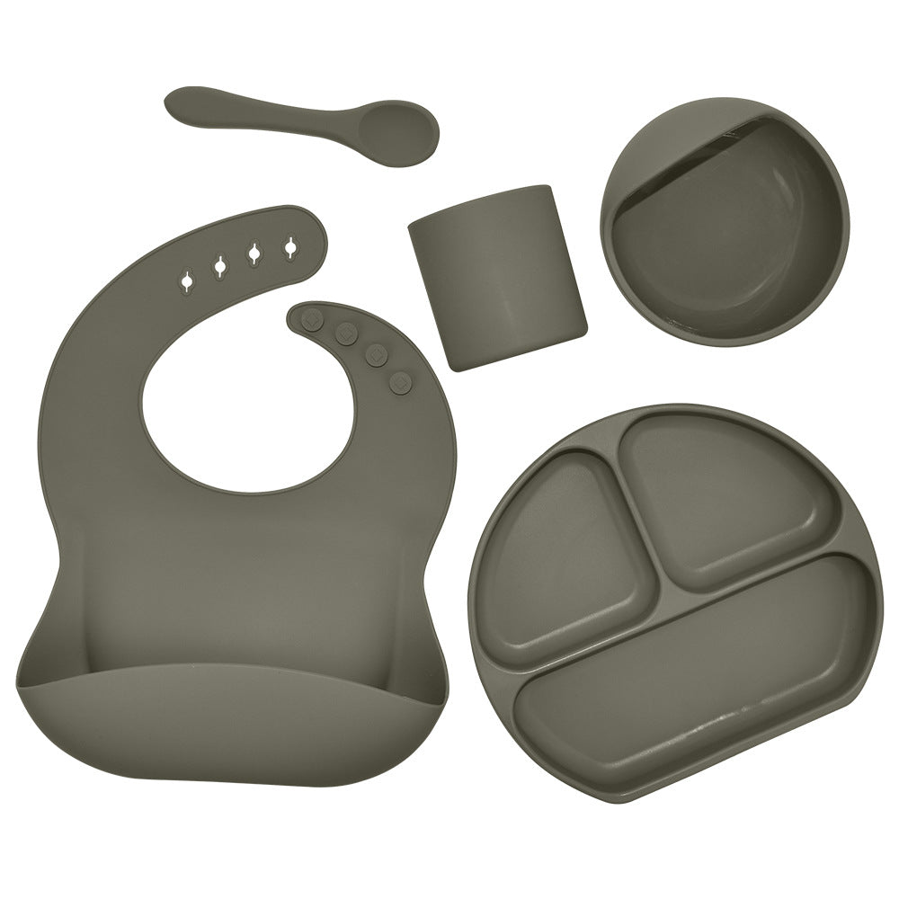 Best Online Shop in Australia - Kids Silicone Tableware Set - 5pc - Emete store