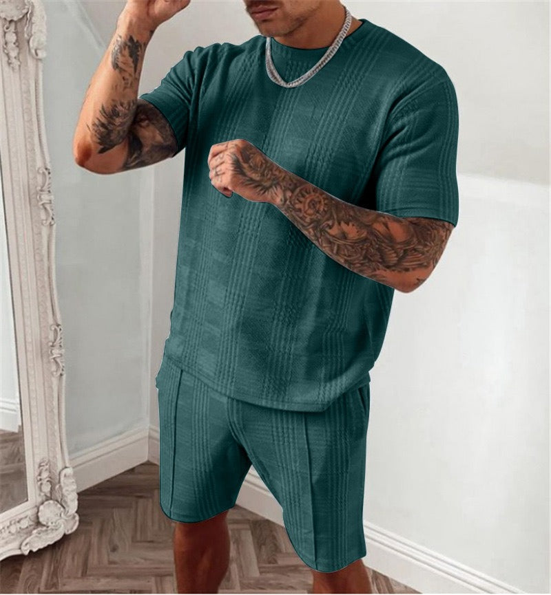 Best Online Shop in Australia - 3D Printed Men’s Casual T-Shirt Set - Emete store
